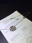 Piaget Rose necklace brand jewelry diamonds necklace 18kt gold