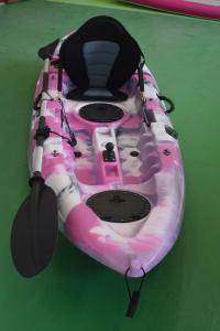Quality 9 Feet Adult Kayak Fishing Boats , Heavy Duty Stable Fishing Kayak Multi Functional wholesale