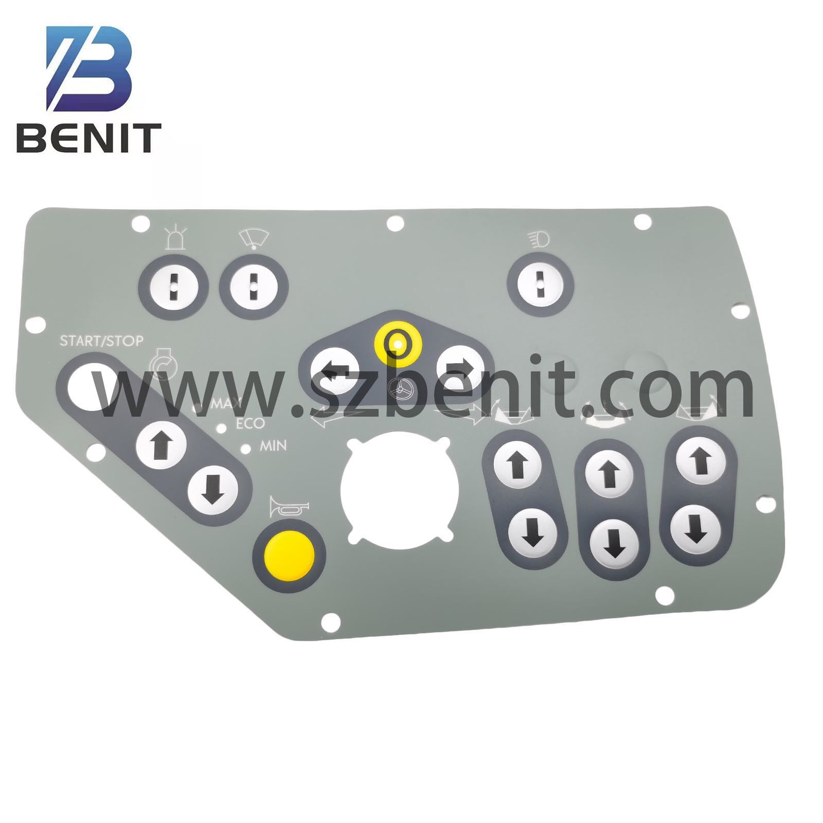 Hot Product Asphalt Paver Parts Main Console Button Panel Film Sticker Old Generation With Stickers