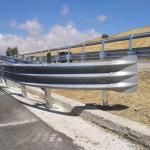 Galvanized and Powder Coated Traffic Guardrail Steel Anti-Collision Fishtail End
