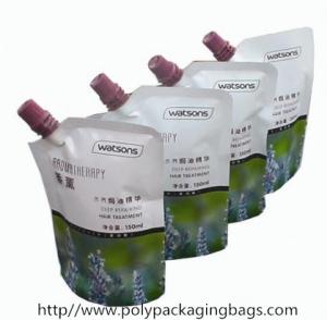Quality Colorful Printed Stand Up Pouch With Spout For Shampoo / Laundry wholesale