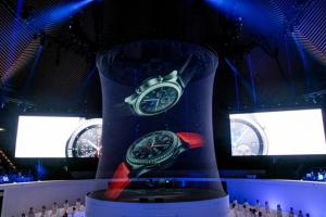 Quality 9x30 Meter Holographic Projection System 3D Hologram Mesh Screen For Live Show wholesale