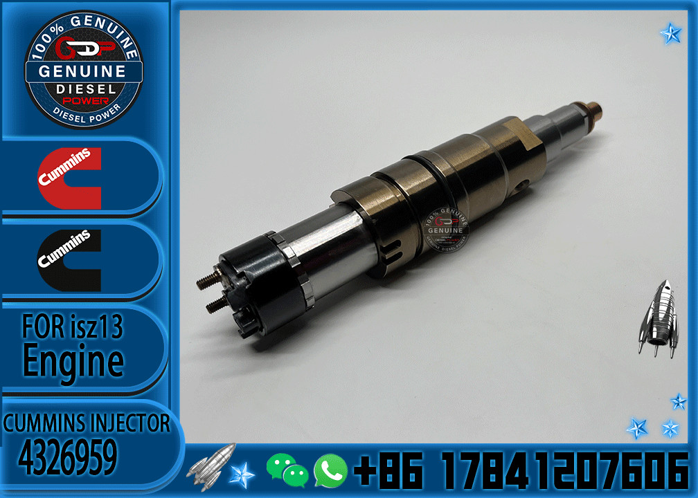 ZQYM factory fuel injector assembly CRDI 2872544 2872405 2894920 4307217 5491721 4326959 for Cummins Scania XPI injector