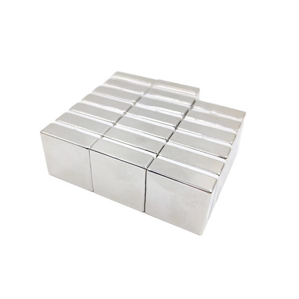 Sintered Neodymium Rare Earth Block Magnets Rectangle Industrial