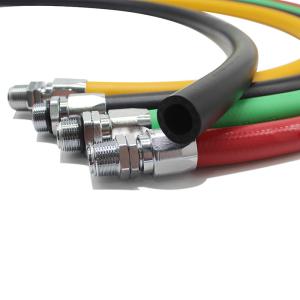 Quality Anti Static NBR Synthetic Rubber Fuel Dispensing Hose Metallic 19mm ID wholesale