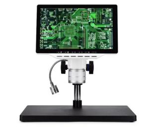 China Integrated Industrial Video Microscope with Zoom Lens Max 4.5X and 12 Million Pixel Camera on sale