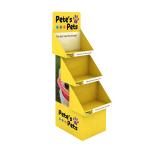 Pet Food Wooden Holder Stand Customized Colors Made Of Metal