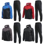 Black And Red Running Wear With Zipper Closure XL , XXL , XXXL Size