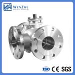 Standard Stainless Steel Ss 304 316 Flange Ball Valve Valved Design Long Service