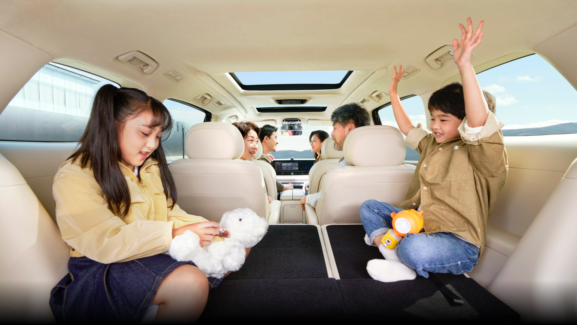 High-Performance Dongfeng Voyah Dreamer PHEV MPV Hybrid Electric Car 7 Seats Made