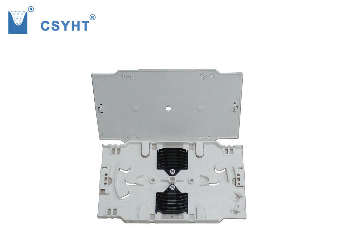 SGS ABS 12FO Fiber Splice Cassette 12 Slots For FTTH Boxes