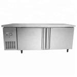 Horizontal Under Counter Fridge Freezer , 400L Stainless Steel Undercounter