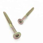 ISO9001 Double Countersunk Head Wood Chipboard Screw Zinc Torx Drive