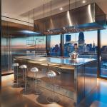 Eco-Friendly Stainless Steel Facades, Silver Polished, Recyclable, for Eco