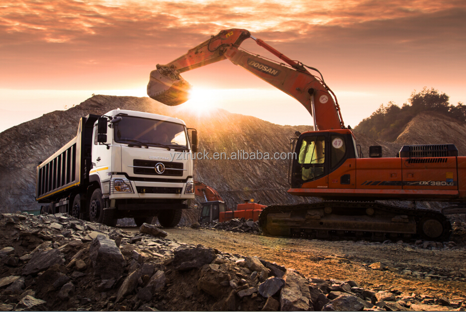 8x4 RHL/LHD Options Diesel Powered Dump Truck Tipper Tipping Dumper Truck Drive Wheel 8X4