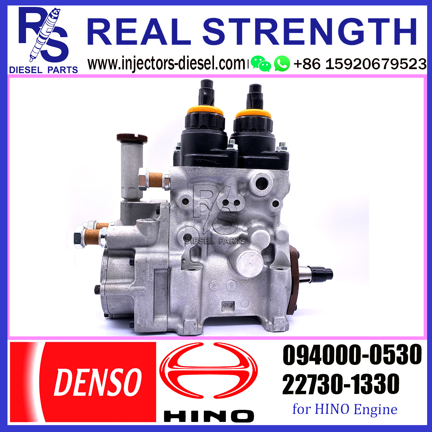 Denso pump Common Rail HP0 Pompa 094000-0530 22730-1330 for HINO P11C