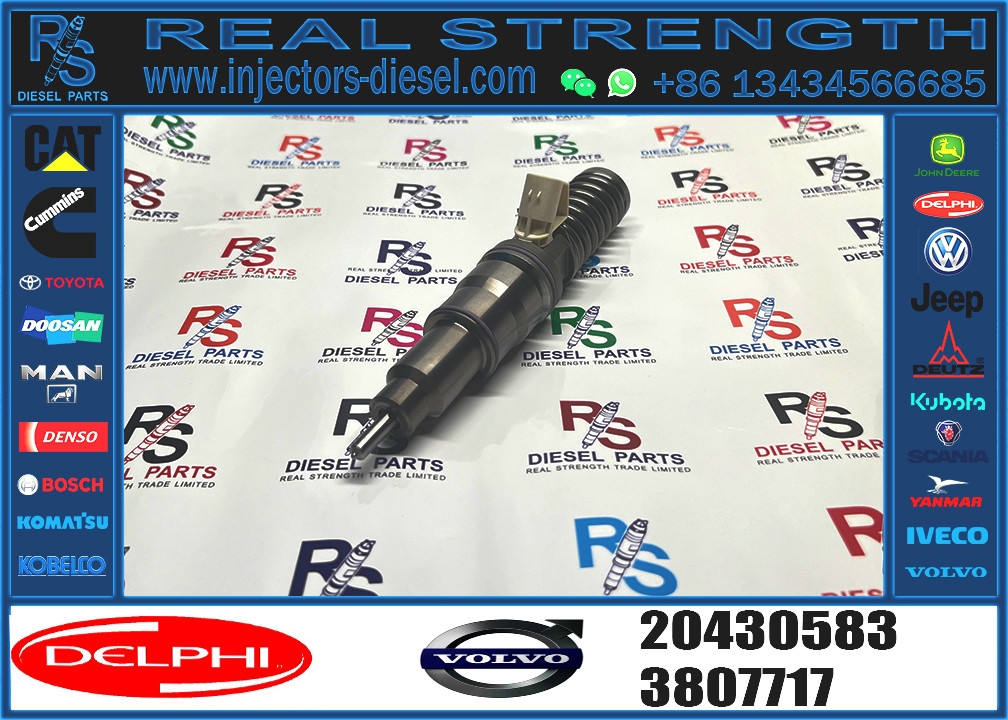 Fuel Injector 20430583 21582096 BEBE4C080 BEBE4C0000 For Volvo EC460 EC360B FH12 FM12 Excavator Injectors