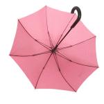 Luxury Pink Color Strong Umbrellas For Wind , Mini Golf Rain Umbrella