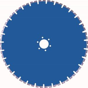 Quality Wall 20 / 24 Inches Diamond Saw Blade Granite Cutting Silver Brazed Custom wholesale