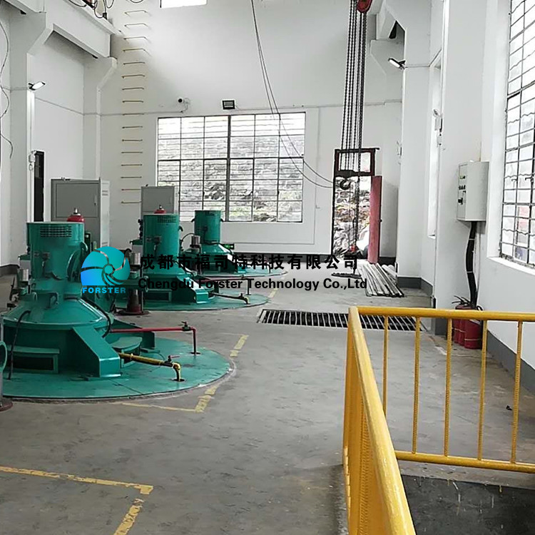 Brushless Excitation Low Head 1000kw Kaplan Turbine Generator