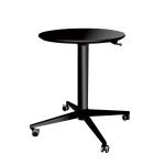 Cast Aluminium One Leg Height Adjustable Computer Desk