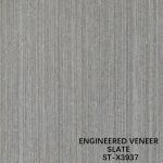 Recon Slate Wood Veneer Walnut X3937 Standard Size 0.15-0.6mm Thickness Good