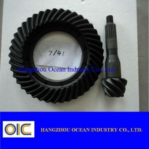 Quality AGMA 8-9 Dental Crown Design / Axle Ring And Pinion Kit Set with 231mm Pinion wholesale