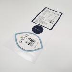 UV Spot Sticker Drink Labels PET BOPP Permanent Kiss Cut Vinyl Stickers