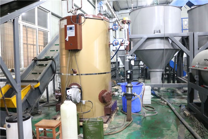 1500RPM Hot Air Plastic Dewatering Machine 5000kg/H PET Plastic Crusher