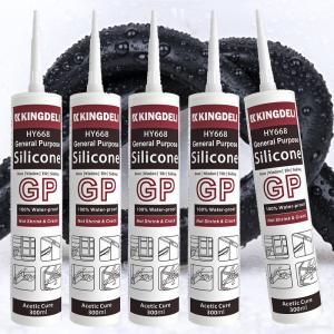 Quality Oem 280Ml Acetic Silicone Sealant Transparent Adhesive Sealant wholesale