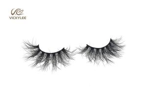 Quality Artificial Synthetic Fiber 24MM Dramatic Long Eyelashes wholesale
