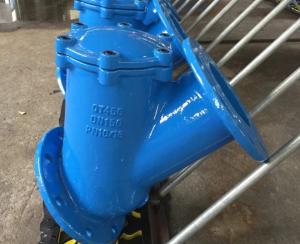Quality pressure PN16 body material GGG50 DIN ball type check valve wholesale