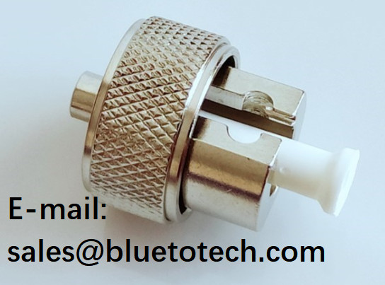 Metal Power Meter OTDR FC Optical Adapter With Sleeve