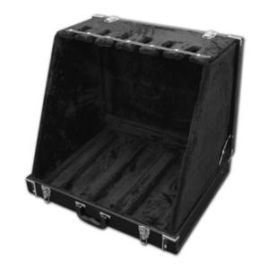 Quality Plywood Hardshell Guitar Rack Case Guitar Stand Padded Carrying Handle wholesale