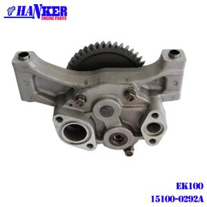 Quality 15100-0292A Hino Oil Pump EK100 Engine Spare Parts wholesale