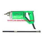 Rotary shaft concrete vibrator operating concrete pavement vibrator