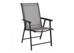 Textilene Folding Camping Chairs Easy Portable Steel Position