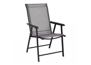 Quality Textilene Folding Camping Chairs Easy Portable Steel Position wholesale