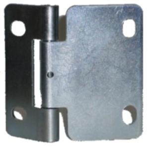 Quality Nayun Industrial Doors Parts Intermediate Hinge Galvanized / Ral 9010 wholesale