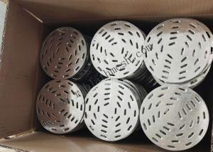 Quality 5&quot; Diameter Thickness Anti Split Plates / Anti Climb Wall Spikes Galvanized Plate wholesale