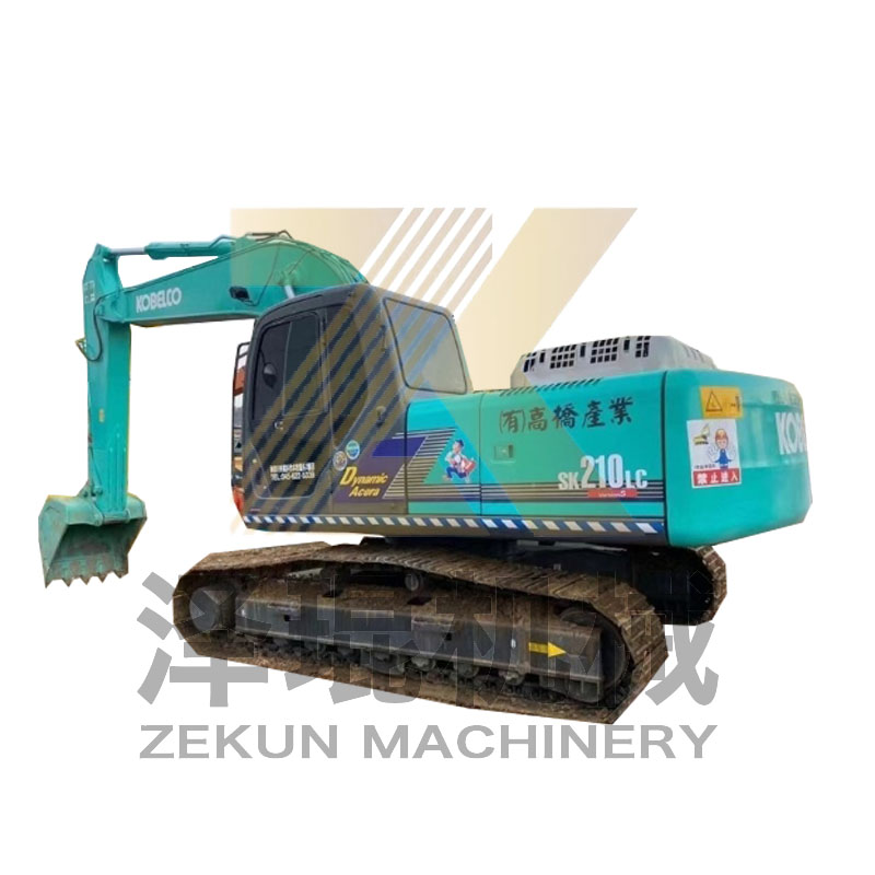 Used Kobelco SK210LC Excavator Digger in Good Condition