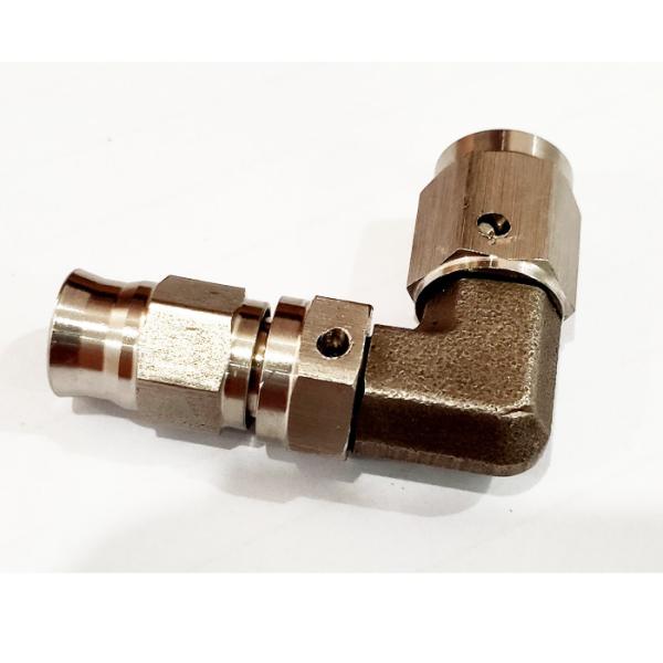 Stainless Steel 45 Degree -3 AN Male to Banjo Eye Hole Diameter 10.2mm Brake