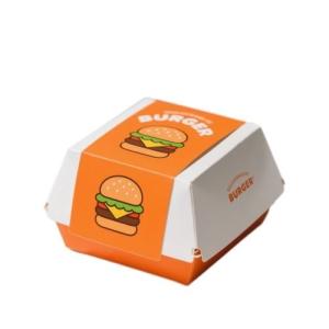 Quality Eco-friendly customized food grade disposable hamburger box food container wholesale