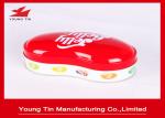 0.23 MM Colored Holiday Candy Gift Tin Containers Personalised For Children