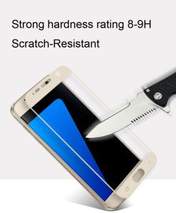 Quality tempered glass tempered glass for galaxy s7 Anti-Glare scratch resistance 9H 0.33MM Scratch-Resistant Anti-Fingerprint wholesale