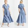 Buy cheap Clothing Manufacturer Striped Maxi Dresses For Women Summer from wholesalers