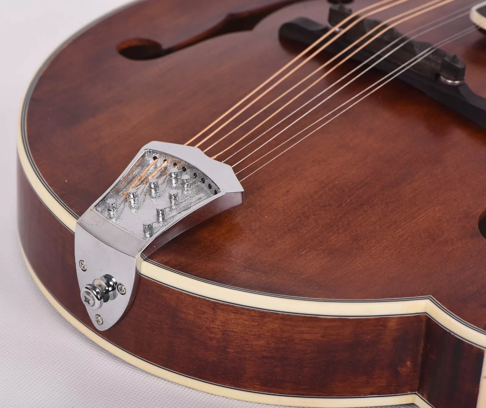 Custom Grand Handcarved Solid Spruce Top 8 Strings F Style Mandolin, Accept Mandolin OEM