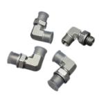 DIN Standard Male Elbow Hydraulic Hose Fittings 1cg9 Carbon Steel 90 Degree