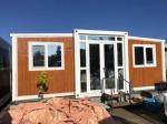 Steel Door Prefab Tiny Luxury Container House for 20/40FT Portable Mobile