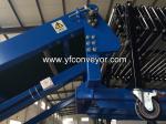 Telescopic belt conveyor for truck loading unloading